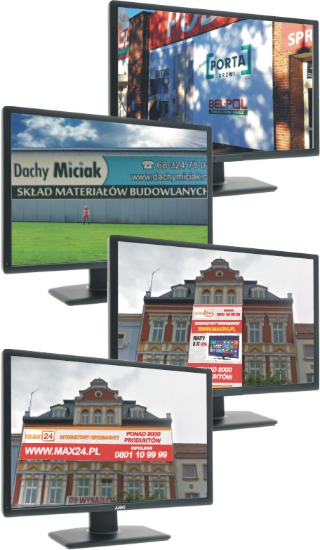 Banery, plandeki Zielona Gora